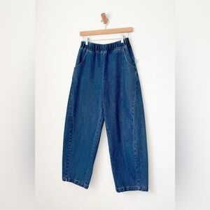 Le Bon Shoppe Arc Denim Pants; Large